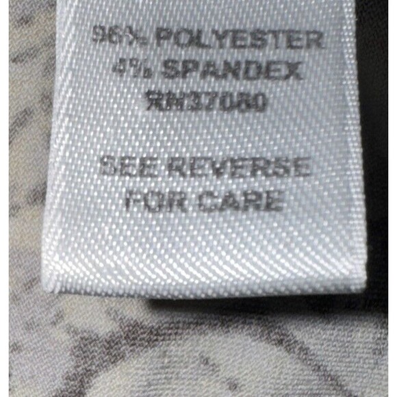 Cato Womens Blouse‎ Shirt Wrap V Neck Sexy Slim Fit Floral Top Career Work- Sz L - Picture 4 of 7